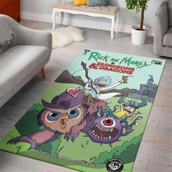 Rick And Morty Dungeons And Dragons Cartoon Movies Area Rugs Living Room Carpet Rug Regtangle Carpet Floor Decor Home Decor V17243