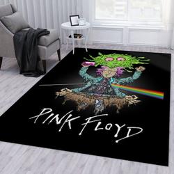 Rick And Morty Pink Floyd Area Rug Living Room And Bed Room Rug Rug Regtangle Carpet Floor Decor Home Decor