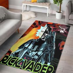 Rick Vader Star Wars Cartoon Movies Area Rugs Living Room Carpet Rug Regtangle Carpet Floor Decor Home Decor