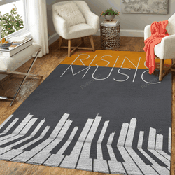 Riseing Music Abstract Artworks Art For Fans Area Rug Living Room Carpet Rug Regtangle Carpet Floor Decor Home Decor