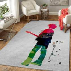 Robert Watercolor Music Legends Art For Fans Area Rug Living Room Carpet Rug Regtangle Carpet Floor Decor Home Decor