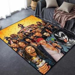 Rock Legends Area Rug Music Ofd 021116 Area Rug Living Room Carpet Rug Regtangle Carpet Floor Decor Home Decor