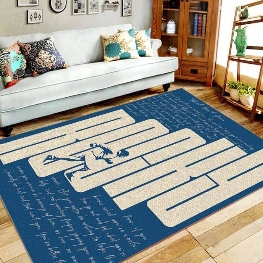 Rocky Balboa Area Rug Living Room Rug Home Decor Home Decor Bedroom Living Room Decor