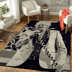 Rod Stewart 3 Music Artist Art For Fans Area Rug Living Room Carpet Rug Regtangle Carpet Floor Decor Home Decor