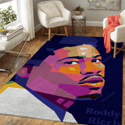 Roddy Ricch Wpap Music Art For Fans Area Rug Living Room Carpet Rug Regtangle Carpet Floor Decor Home Decor