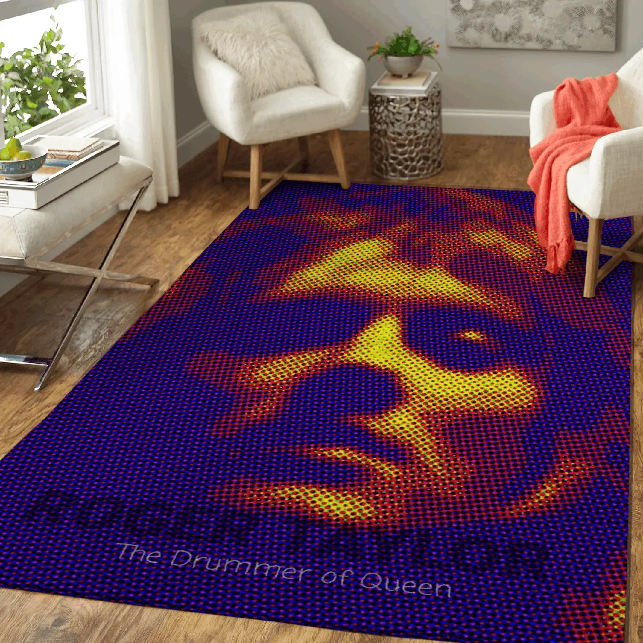 Roger Taylor The Drummer Of Queen Band Area Rug Area Rug Living Room Carpet Rug Regtangle Carpet Floor Decor Home Decor