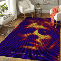 Roger Taylor The Drummer Of Queen Band Area Rug Area Rug Living Room Carpet Rug Regtangle Carpet Floor Decor Home Decor