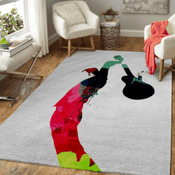 Roger Watercolor Music Legends Art For Fans Area Rug Living Room Carpet Rug Regtangle Carpet Floor Decor Home Decor