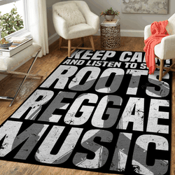 Roots Reggae Music Reggae Music Art For Fans Area Rug Living Room Carpet Rug Regtangle Carpet Floor Decor Home Decor
