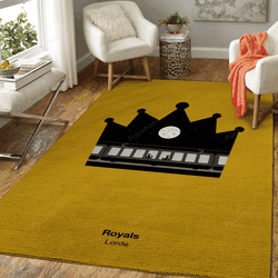 Royals Music Art For Fans Area Rug Living Room Carpet Rug Regtangle Carpet Floor Decor Home Decor