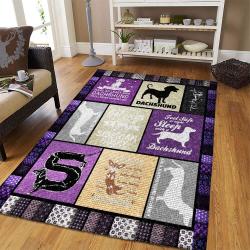 Rug Dachshund Lb1109022R Rug Living Room Area Rug Home Decor