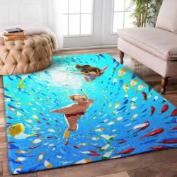 Rug Dachshund Lb1109023R Rug Living Room Area Rug Home Decor