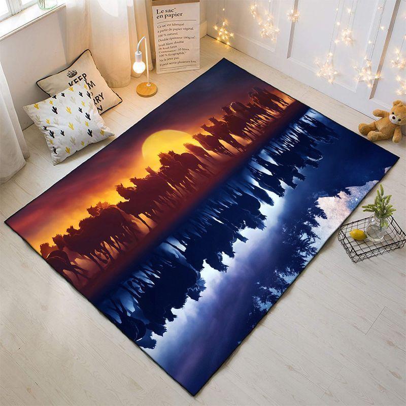Rug Living Room Rug Home Decor Horse Area Rug Living Room Rug Home Decor