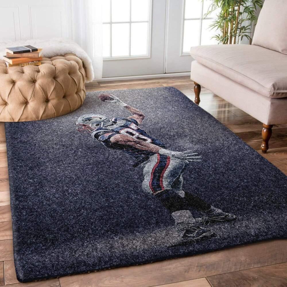 Rugby Football Rug Rcdd81F16660 Area Rug Living Room Carpet Rug Regtangle Carpet Floor Decor Home Decor