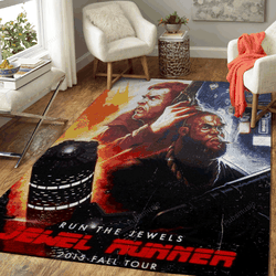 Run The Jewels World Tour Music Art For Fans Area Rug Living Room Carpet Rug Regtangle Carpet Floor Decor Home Decor