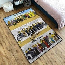 The Simpsons Carpet200303114 Home Decor Area Rug Living Room