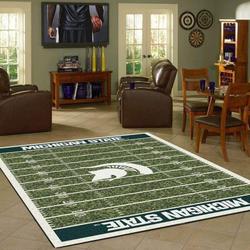 NCAA Michigan State Spartans Home Decor Team Logo Carpet Rug Living Room 200327