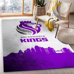 Sacramento Kings Nba 8 Area Rug Living Room Bedroom Rug Rug Regtangle Carpet