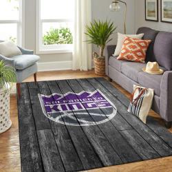 Sacramento Kings Nba Rugs Living Room Carpet Wooden Home Rug Regtangle Carpet