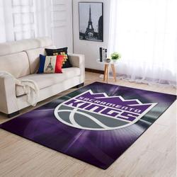 Sacramento Kings Nba Rugs Living Room Carpet Wooden Home Rug Regtangle Carpet