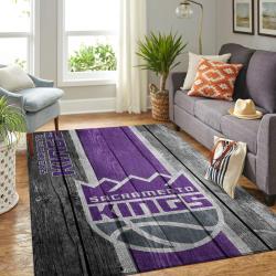 Sacramento Kings Nba Rugs Living Room Carpet Wooden Home Rug Regtangle Carpet