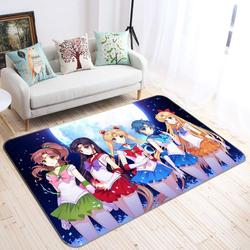 Sailor Moon Anime 1 Area Rug Living Room And Bed Room Rug Rug Regtangle Carpet Floor Decor Home Decor