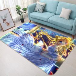 Sailor Moon Anime 5 Area Rug Living Room And Bed Room Rug Rug Regtangle Carpet Floor Decor Home Decor