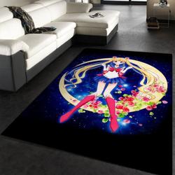 Sailor Moon Area Rug Living Room And Bed Room Rug Rug Regtangle Carpet Floor Decor Home Decor
