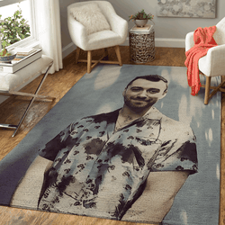 Sam Smith 17 Music Art For Fans Area Rug Living Room Carpet Rug Regtangle Carpet Floor Decor Home Decor