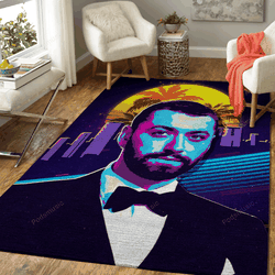 Sam Smith Music Sam Smith Art For Fans Area Rug Living Room Carpet Rug Regtangle Carpet Floor Decor Home Decor