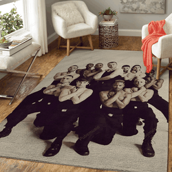 Samsmith 4A Music Art For Fans Area Rug Living Room Carpet Rug Regtangle Carpet Floor Decor Home Decor