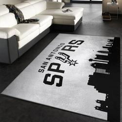 San Antonio Spurs Nba 1 Area Rug Living Room Bedroom Rug Rug Regtangle Carpet