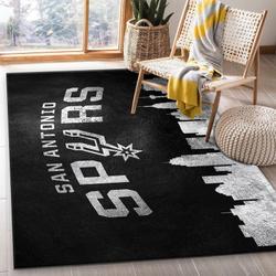 San Antonio Spurs Nba 4 Area Rug Living Room Bedroom Rug Rug Regtangle Carpet