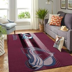 Colorado Avalanche Area Rug Living Room Rug Football Team Logo Carpet 03113