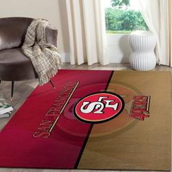 San Francisco 49Ers Nfl Football Carpet Living Room Rug Regtangle Carpet V564