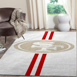 San Francisco 49Ers Nfl Football Carpet Living Room Rug Regtangle Carpet V566