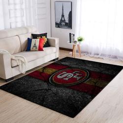 San Francisco 49Ers Nfl Football Carpet Living Room Rug Regtangle Carpet V574