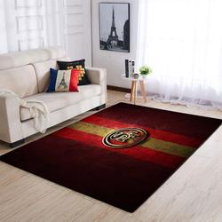 San Francisco 49Ers Nfl Football Carpet Living Room Rug Regtangle Carpet V575