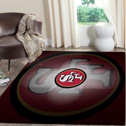 San Francisco 49Ers Nfl Football Carpet Living Room Rug Regtangle Carpet V577