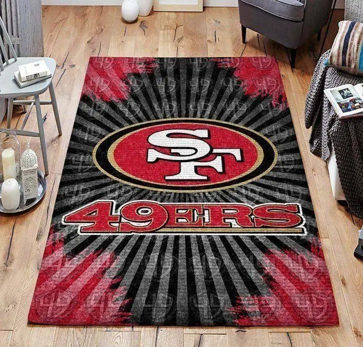 San Francisco 49Ers Nfl Football Carpet Living Room Rug Regtangle Carpet V586