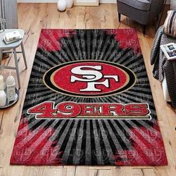 San Francisco 49Ers Nfl Football Carpet Living Room Rug Regtangle Carpet V586