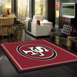 San Francisco 49Ers Nfl Football Carpet Living Room Rug Regtangle Carpet V590