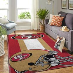 San Francisco 49Ers Nfl Football Carpet Living Room Rug Regtangle Carpet V614