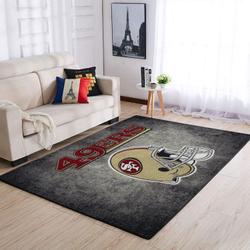 San Francisco 49Ers Nfl Football Carpet Living Room  Rug Regtangle Carpet V619