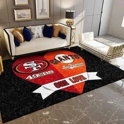 NFL San Francisco 49Ers Giants Area Rug Carpet Living Room Rug Regtangle Carpet