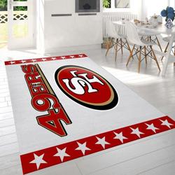 San Francisco 49Ers Nfl 1 Area Rug Living Room Bedroom Rug Regtangle Carpet