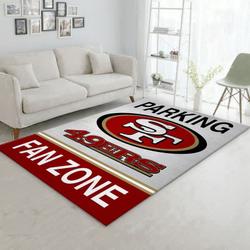 San Francisco 49Ers Nfl 10 Area Rug Living Room Bedroom Rug Regtangle Carpet