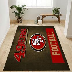 San Francisco 49Ers Nfl 2 Area Rug Living Room Bedroom Rug Regtangle Carpet