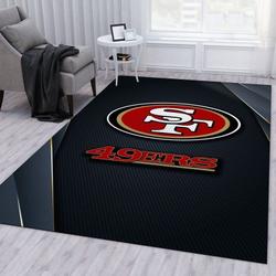 San Francisco 49Ers Nfl 23 Area Rug Living Room Bedroom Rug Regtangle Carpet