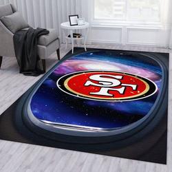 San Francisco 49Ers Nfl 25 Area Rug Living Room Bedroom Rug Regtangle Carpet